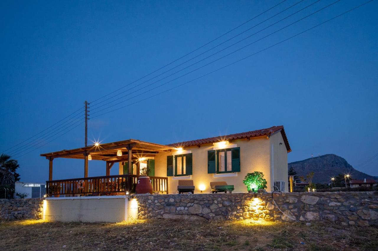 Mayia Sunset Sea Front House Gouves Heraklion Ngoại thất bức ảnh